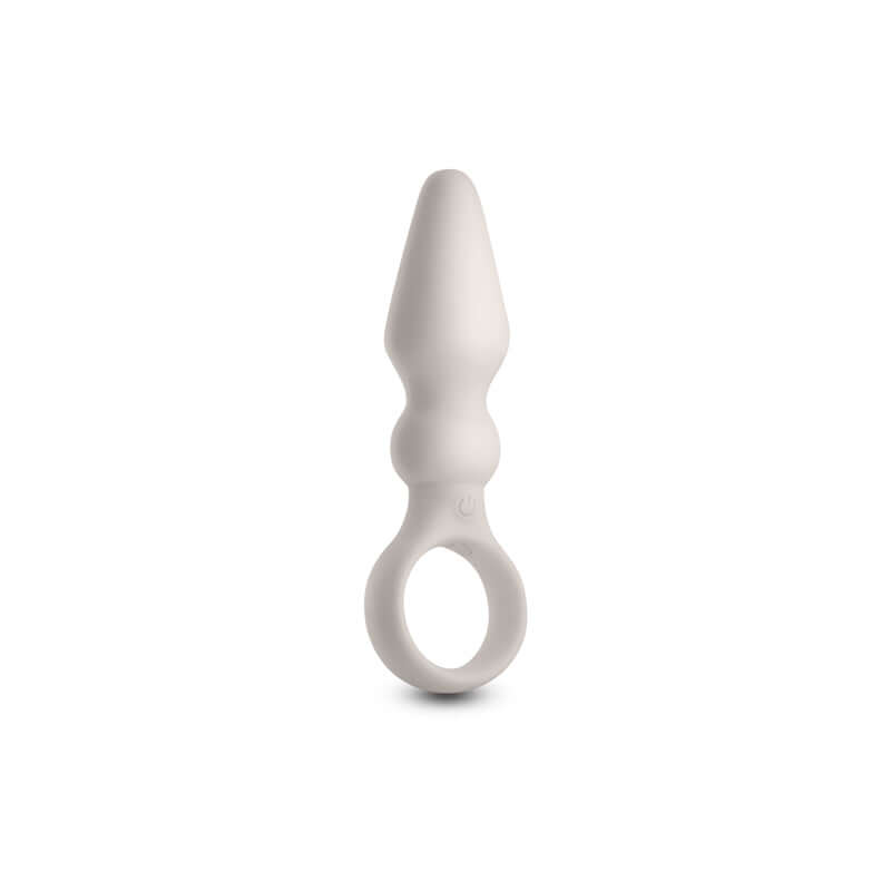 Lust-n-Dreams - Bossa - Fog - White 12.5 cm USB Rechargeable Vibrating Butt Plug